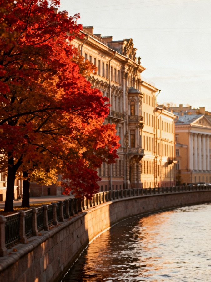 Карта желаний на осень: Осенний Петербург