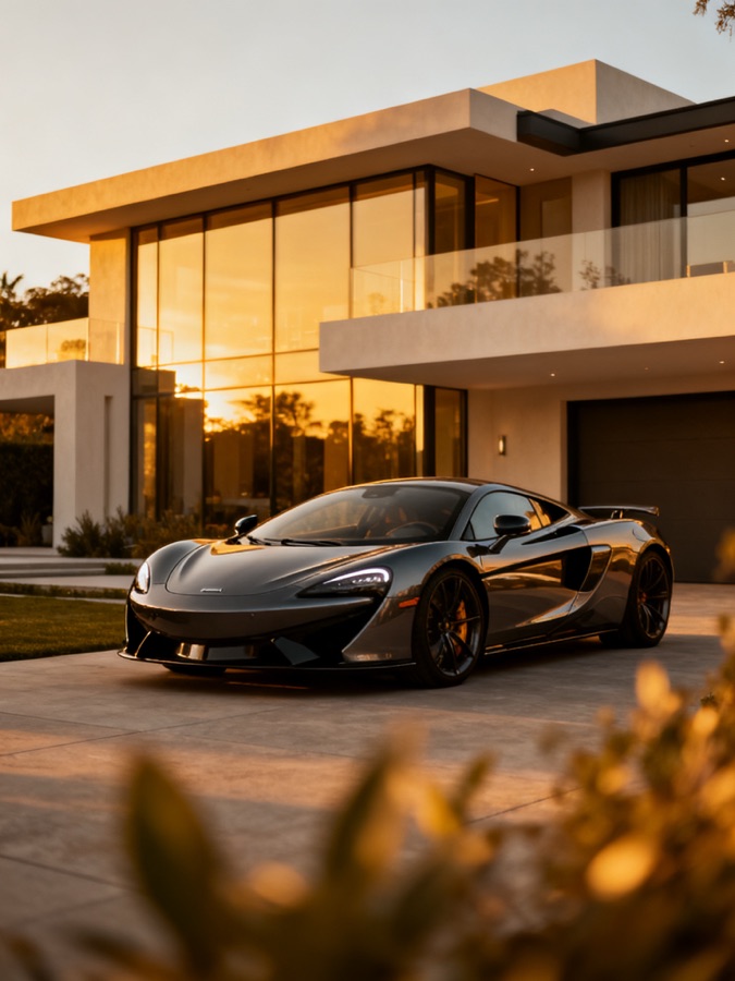 Картинка для карты желаний: Спорткар · McLaren