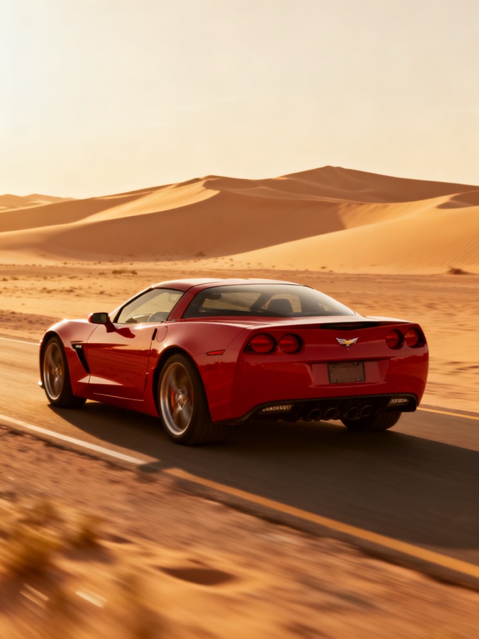 Картинка для карты желаний: Спорткар · Chevrolet Corvette
