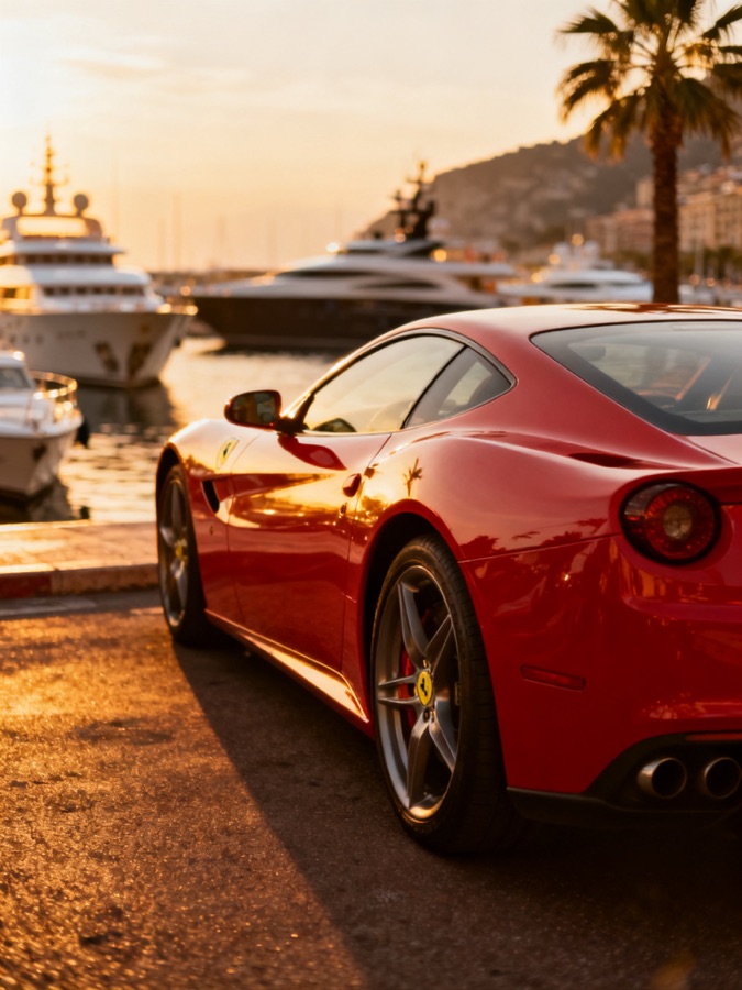 Картинка для карты желаний: Автомобиль мечты · Ferrari