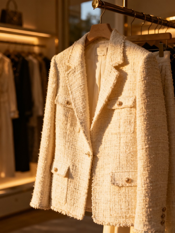 Картинка для карты желаний: Chanel · Твидовый жакет