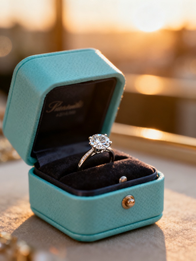 Картинка для карты желаний: Tiffany & Co. · Кольцо с бриллиантом