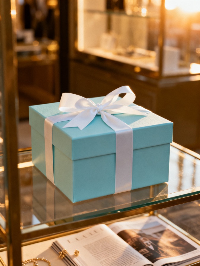 Картинка для карты желаний: Tiffany & Co. · Голубая коробка