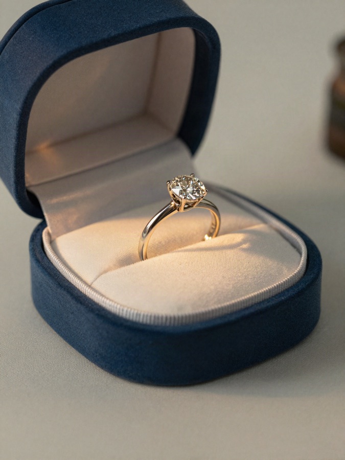 Картинка для карты желаний: Помолвочное кольцо с бриллиантом · Tiffany Setting